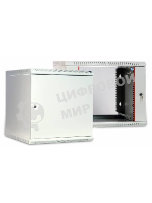 Шкаф телеком. настенный разборный 15U (600х520) дверь стекло (ШРН-Э-15.500) (1 коробка)