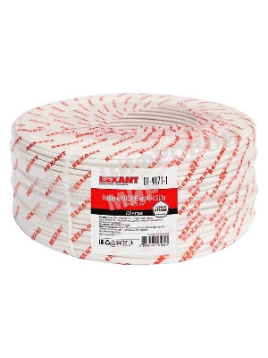 Кабель для пожарной сигнализации Rexant КПСВЭВнг(А)-LSLTx 1x2x0,75 мм², бухта 200 м, 01-4871-1