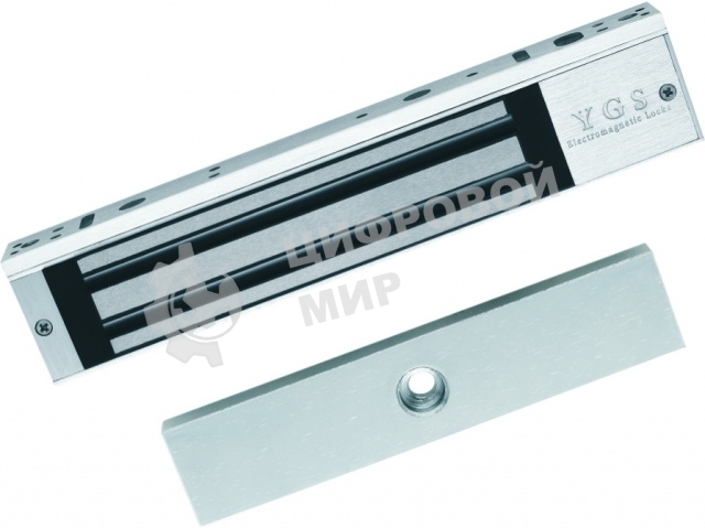 Замок электромагнитный Hikvision DS-K4H258S сталь серебристый