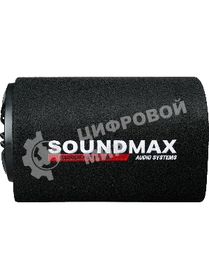 Сабвуфер автомобильный Soundmax SM-SW0801A 150Вт активный (20см/8