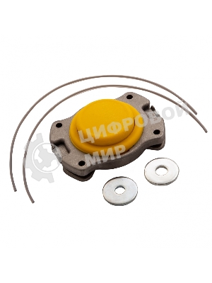 Катушка для триммера универсальная Denzel алюминий, шайба 8 мм, 10мм