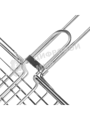 Решетка-гриль Camping Palisad 340х340х60 мм, объемная, нержавеющая сталь