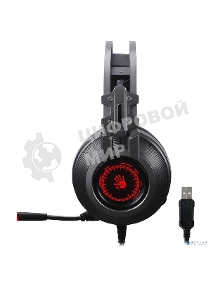 Гарнитура Bloody J527 серый, проводная