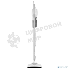 Пылесос вертикальный Deerma DX700 белый, питание от сети, 210 Вт, уборка сухая, пылесборник 0.8 л