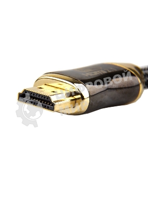 Кабель HDMI 19M/M,ver. 2.1, 8K@60 Hz 2m метал разъемы, нейлоновая оплетка Telecom TCG300-2M