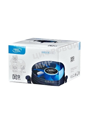 Кулер для процессора DEEPCOOL THETA 9 черный/синий, 92 мм, 2000 об/мин, 27.6 дБ, 3 pin, 65 Вт