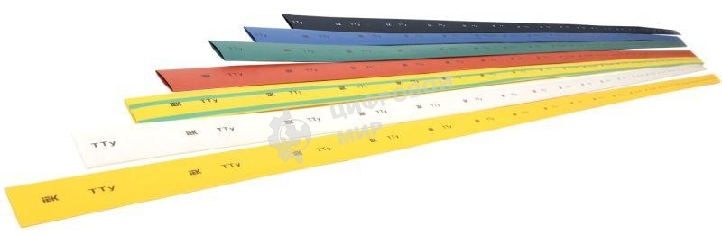 Трубка термоусадочная ТТУ 5/2.5 черный 1м IEK UDRS-D5-1-K02