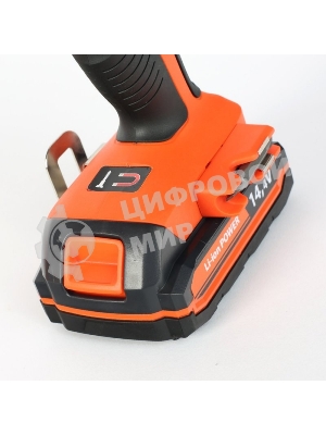 Дрель-шуруповерт Patriot BR 140Li, 14,4 В, 1,5 Ач, 47 Нм, щеточный