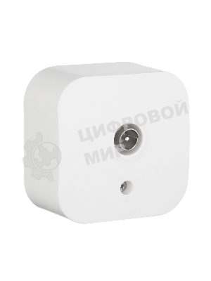 Розетка телевизионная Quteo TV БЕЛ Quteo Розетка TV БЕЛ