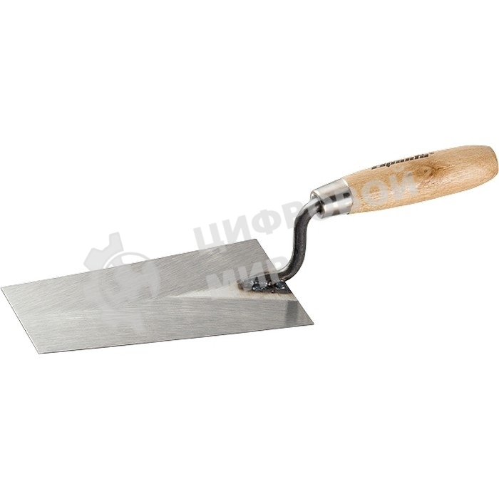 Кельма Sparta каменщика стальная 200 мм деревянная ручка
