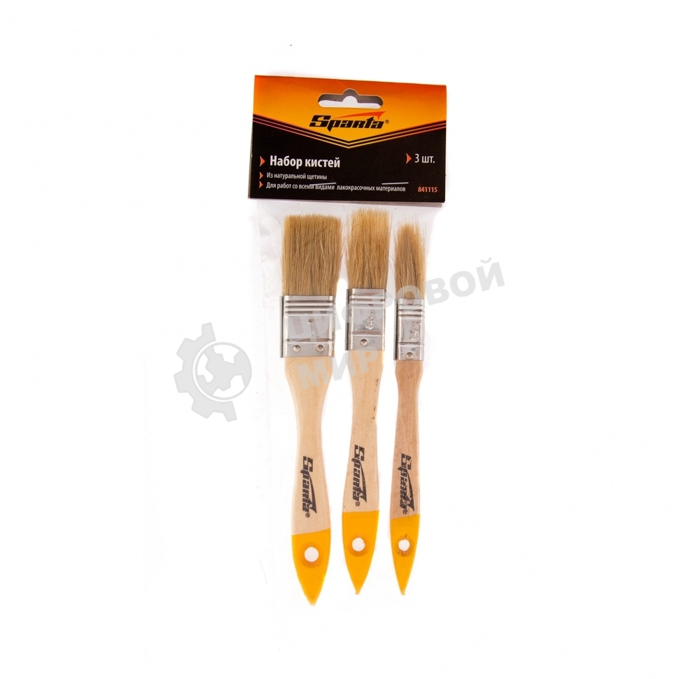 Набор кистей Sparta 3 шт. (плоские 1/2