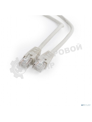 Патч-корд UTP Cablexpert cat.6, 0.5м, литой, многожильный, серый