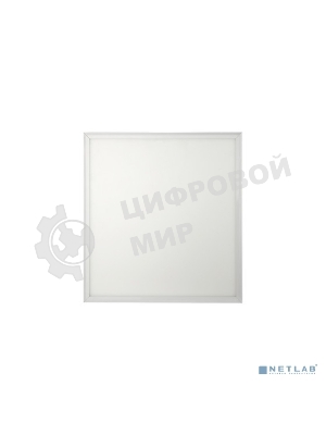 Светильник ЭРА SPL-510-W-65K-040 IP40 595х595х8 40Вт 3420лм 6500К без драйвера панель бел.