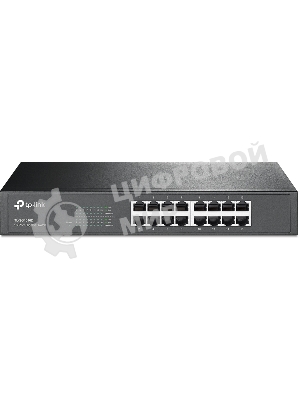 Коммутатор TP-Link SMB TL-SG1016D неуправляемый настольный/19U 16x10/100/1000BASE-T