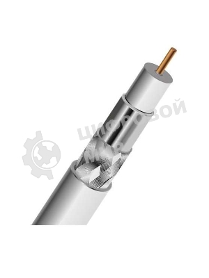 Кабель коаксиальный PROconnect SAT 50 M, CCS/Al/Al, 75%, 75 Ом, бухта 100 м, белый