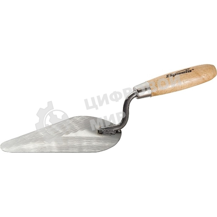 Кельма печника стальная Sparta 150 мм, деревянная ручка
