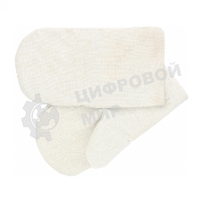 Рукавицы специальные Сибртех х/б с двойным наладонником, 1 размер