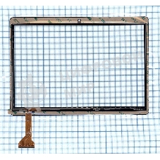 Сенсорное стекло (тачскрин) WJ1825-FPC-V1.0, черное