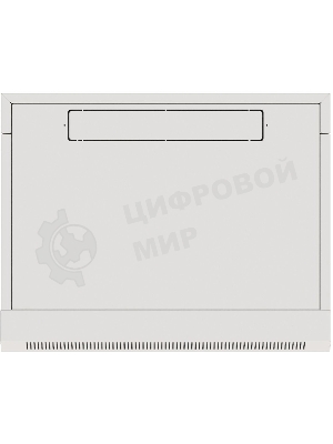 Шкаф коммутационный NTSS Премиум (NTSS-W6U6060FD) настенный 6U 570x600 мм пер. дв. металл 60 кг серый 500 мм 18.8 кг 220 град. 370 мм IP20 сталь