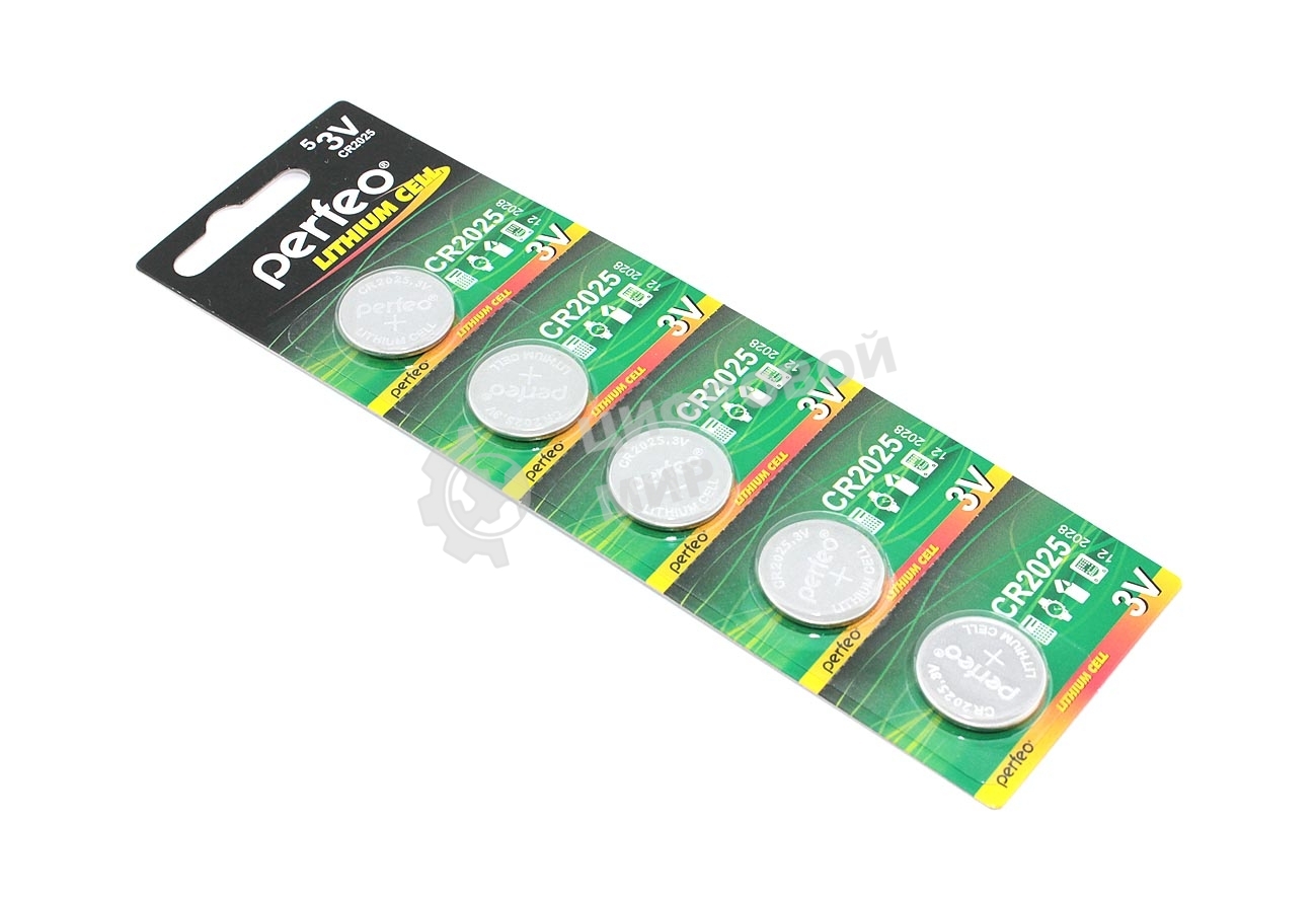 Батарейка Perfeo CR2025 5 шт.