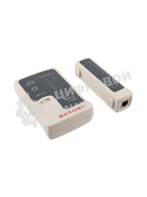 Тестер кабеля Rexant RJ-45+RJ-11 468