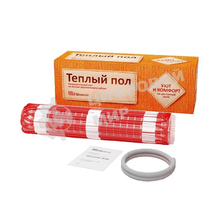Комплект Теплый пол (мат) WSM 175Вт/1.20кв.м Warmstad 2206161