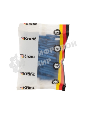 Дюбель распорный Kranz 6х60, синий, пакет (100 шт./уп.)