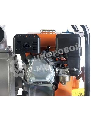 Бензиновая мотопомпа 7лс, 4-х тактн,1000л/мин,ЧИСТАЯ, напор 34м,бак 3,3л, d=80мм,Sturm! BP87101