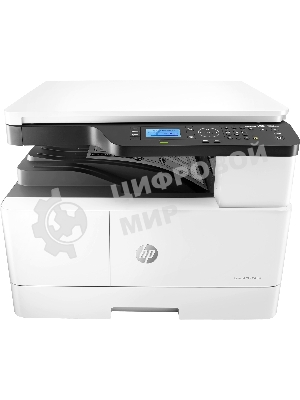 МФУ лазерное HP LaserJet MFP M438n (8AF43A), A3, ч/б, печ. до 22 стр/мин. (А4) до 12 стр/мин. (А3), 1200 x 1200 dpi (печать), 600x600dpi (скан.), USB, RJ-45