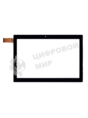 Сенсорное стекло (тачскрин) WJ2066-FPC-V2.0, черное