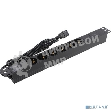 Блок розеток горизонтальный ExeGate ServerPro PDU-19H604 Al-6S-C14-2.5, 19