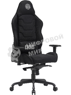 Кресло Cactus CS-CHR-MC04-BBK черный, экокожа