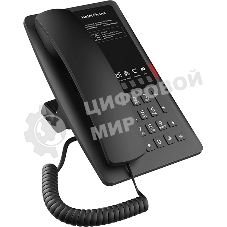 Гостиничный IP-телефон Fanvil H4W WIFI Hotel Phone 2 SIP Lines 1 USB Port for phone charging 5 Soft keys prograммable service hotline 2.4GHz&5GHz,Wi-Fi 6 PoE HD Voice PSU