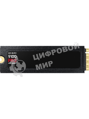Накопитель SSD 4Tb Samsung 9100 PRO, M.2, PCI-E 5.0 x4, TLC 3D NAND R/W - 14800/13400 Mb/s с радиатором