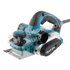Рубанок Makita KP0810 850 Вт,16000 об\м, ширина-82мм, глуб-4мм, 3.2кг, кор, парал упор