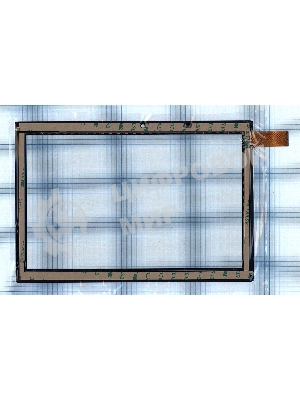 Сенсорное стекло (тачскрин) WJ2066-FPC-V2.0, черное