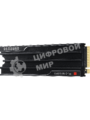 Накопитель SSD 4Tb Samsung 9100 PRO, M.2, PCI-E 5.0 x4, TLC 3D NAND R/W - 14800/13400 Mb/s с радиатором