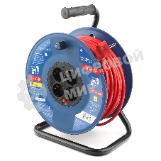 Удл. на пласт. катушке “Power Cube” IP20 16А 50м ПВС 3x1,5мм2 4 роз. с/з