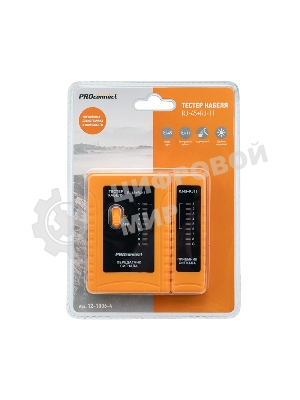 Тестер кабеля PROconnect RJ-45+RJ-11 468