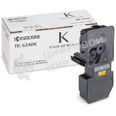 Картридж лазерный Kyocera TK-5240K (1T02R70NL0) черный для P5026cdn/P5026cdw, M5526cdn/M5526cdw 4000 стр.