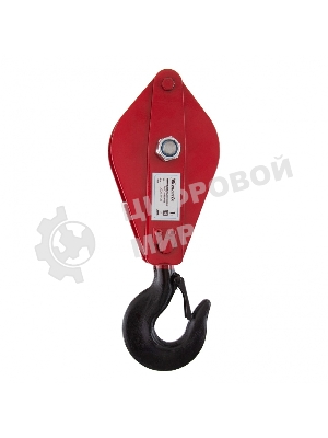 Блок монтажный Matrix с крюком, 1т