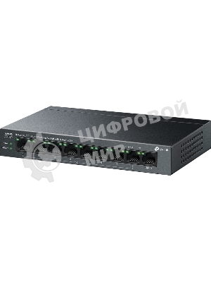 Коммутатор настольный TP-Link LS109P с 9 портами 10/100 Мбит/с (8 портов PoE+)