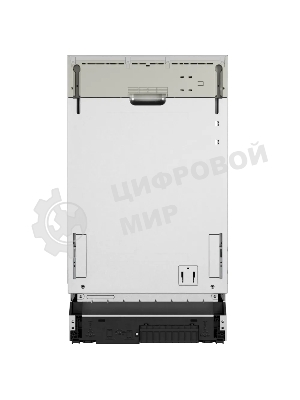 Встраиваемая посудомоечная машина Kuppersberg, High-Tech, 45 см, 10 комплектов, 3 корзины, 7 программ, конденсационная сушка, автоматическое открывание двери, LED подсветка, сенсорное управление, инверторный мотор, энергоэффективность А+++