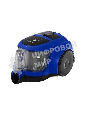 Пылесос Samsung VCC4520S36 синий/черный, 350/1600 Вт, уборка сухая, пылесборник контейнер 1.3 л