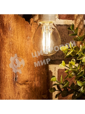 Лампа светодиодная филаментная Rexant Шарик GL45 7.5 Вт 600 Лм 4000K E14 прозрачная колба