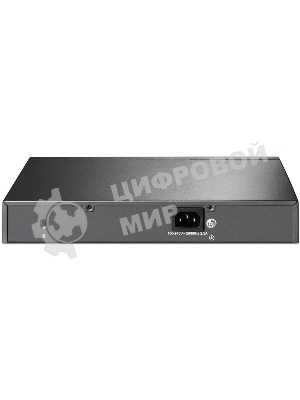 Коммутатор TP-Link JetStream 10-Port Gigabit Smart Switch with 8-Port PoE+, 8× Gigabit PoE+ Ports, 2× Gigabit SFP Slots, 802.3at/af, 150 W PoE Power, 1U 13-inch Rack-mountable Steel CaseIntegration with Omada SDN Controller, 802.1Q VLAN, STP/RSTP/MSTP, IGMP Snoopi