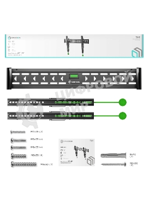 Кронштейн ONKRON TM6 для телевизора 43