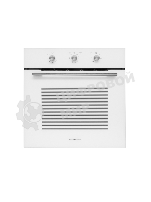 Шкаф духовой газовый с электрическим грилем Maunfeld MOGS703W, встраиваемый