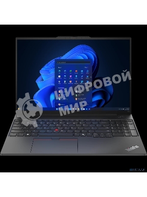 Ноутбук Lenovo ThinkPad E16 G2 Ryzen 7 7735U 16Gb SSD 512Gb AMD Radeon Graphics 680M 16