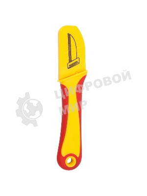 Нож монтажника Rexant нержавеющая сталь, прямое лезвие